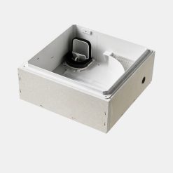 Gehäuse MHB2-G, Stutzen hinten, Brandschutz, für WA rechts, D= 50mm