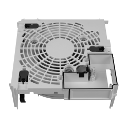 Gebläsemotor ECom inkl. Gehäuse und Rastfedern