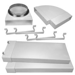 Fassadenelement FS160/215x50 für Wandlüfter AIRODOR
